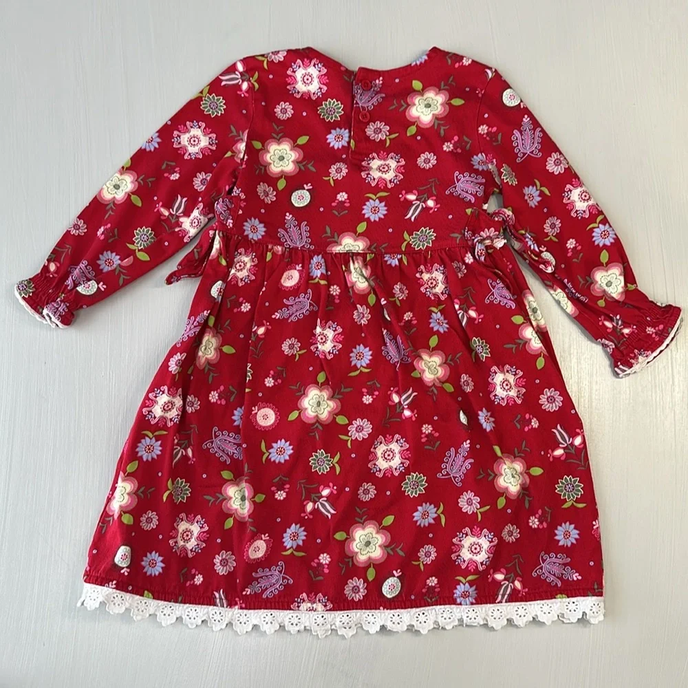 Hanna Andersson Long Sleeve Floral Dress